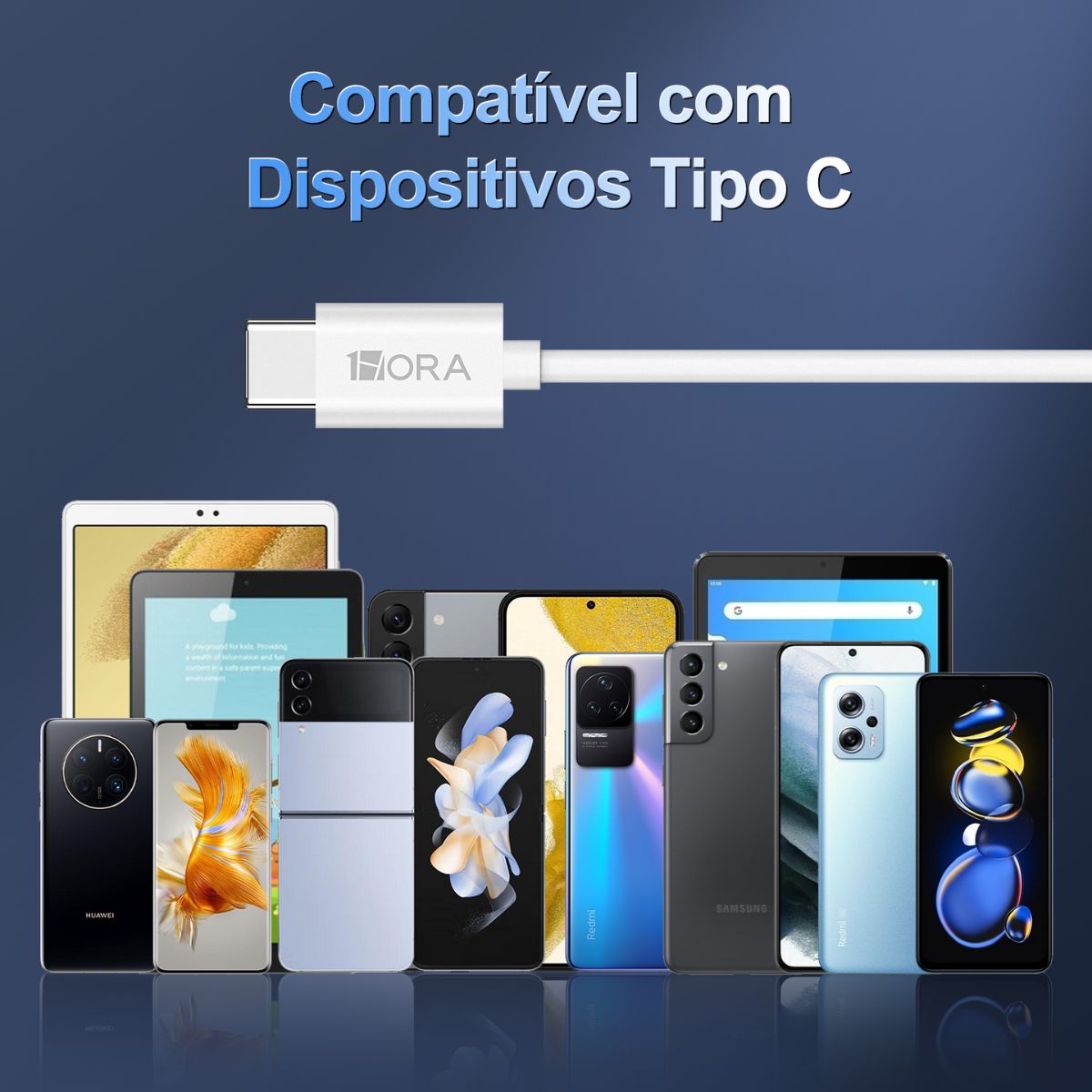 AUT124 em destaque com compatibilidade universal para USB-C