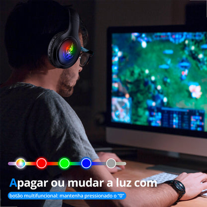 Autonomia de até 40 horas com carregamento rápido USB