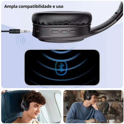  Conexão Bluetooth 5.1 estável com alcance de até 10 metros