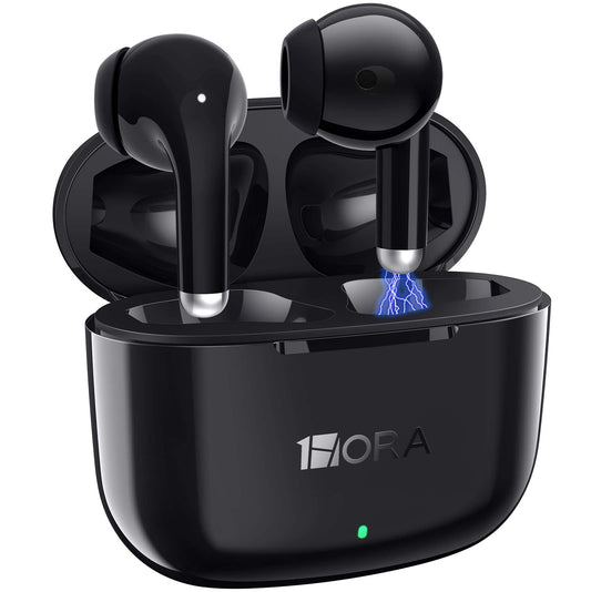 Fone de Ouvido Sem Fio Bluetooth 5.3 Intra-Auricular 1Hora AUT203 – Preto ou Branco